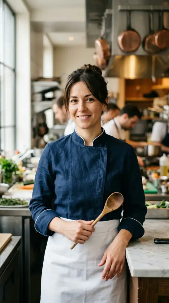 Portrait of Chef Elena