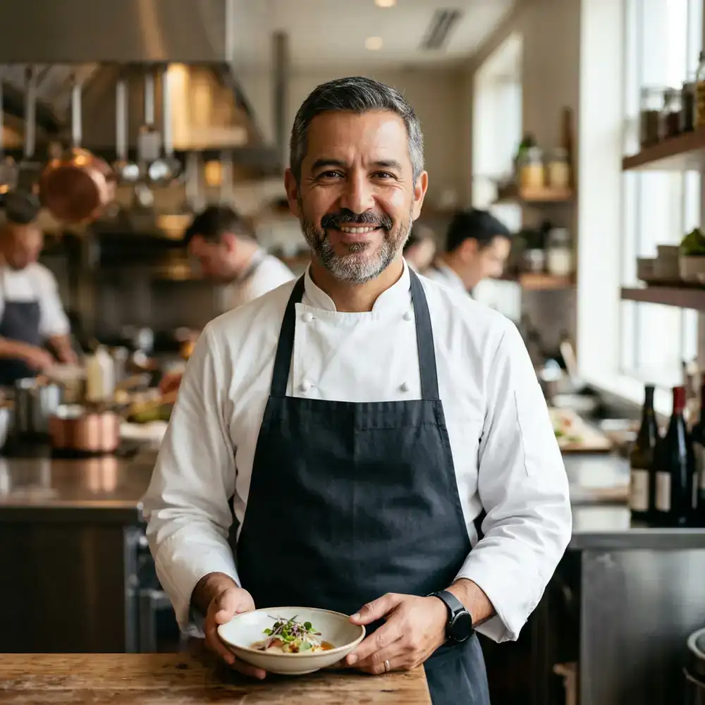 Portrait of Chef Mateo